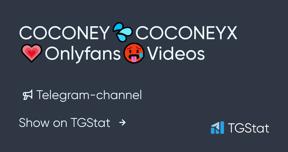 Telegram Channel Coconeycoconeyxonlyfansvideos Coconeyx Coconey