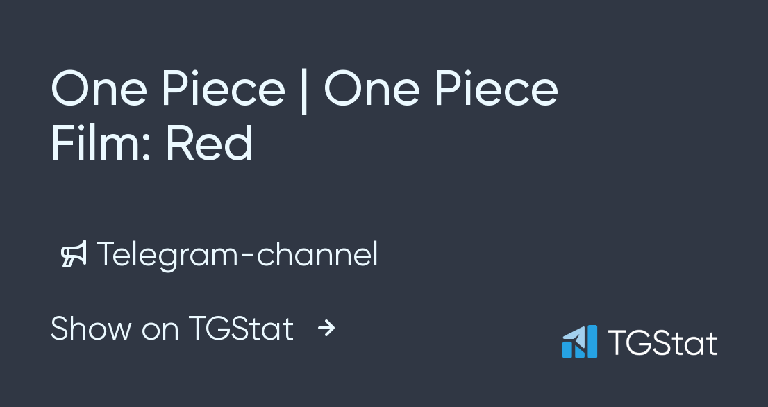 Telegram channel One Piece SUB ITA 🇮🇹 — @One_ITA_Piece_Sub — TGStat