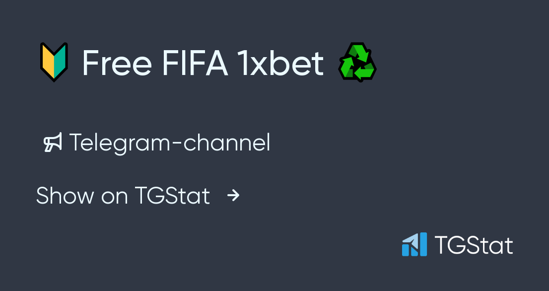 Telegram channel "🔰 Free FIFA 1xbet ♻️" — @Free_FIFA — TGStat