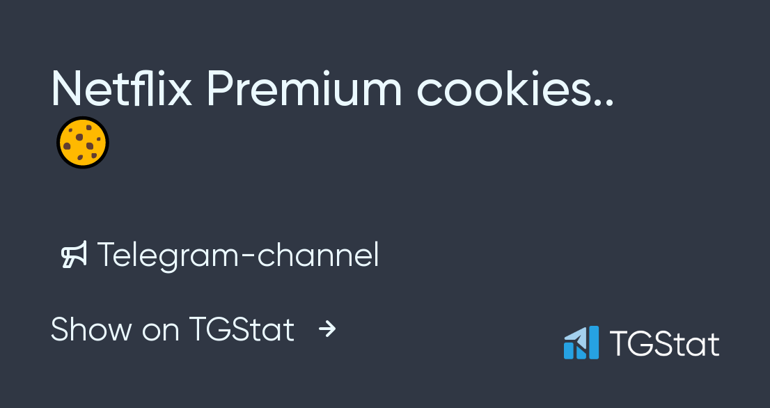 Telegram channel Premium cookies..🍪" — cokies1 — TGStat