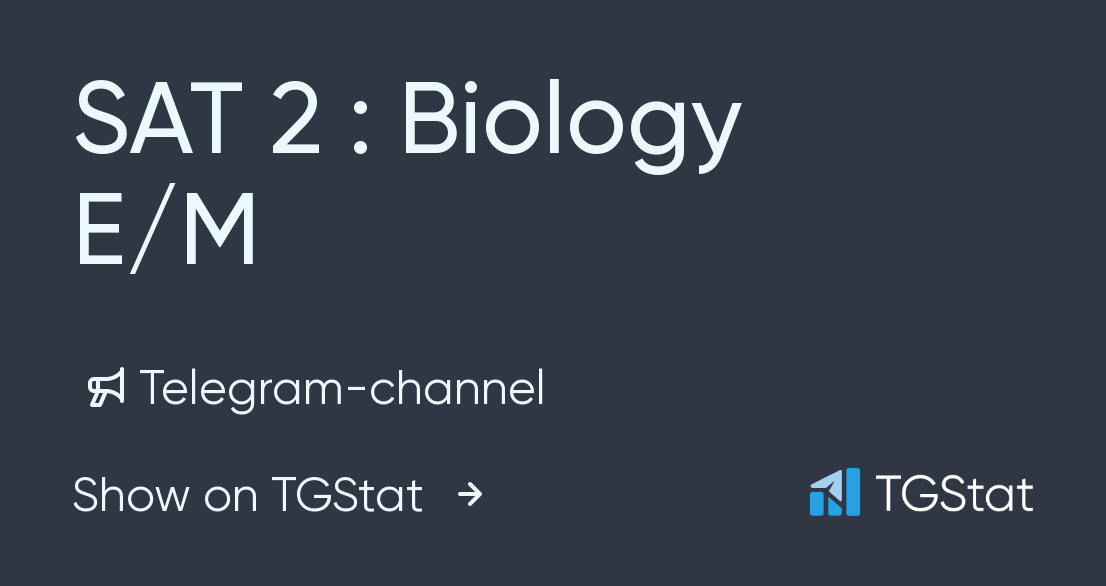 Join or Telegram channel: - Trust me, I'm a Biologist