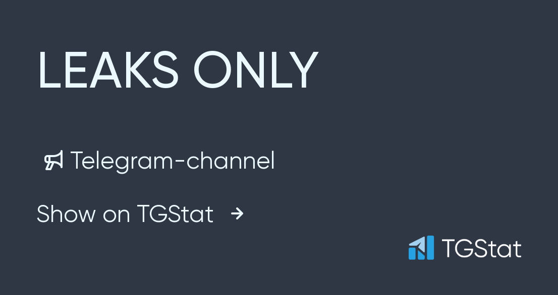 Telegram channel "LEAKS ONLY" — leaksonly4real — TGStat