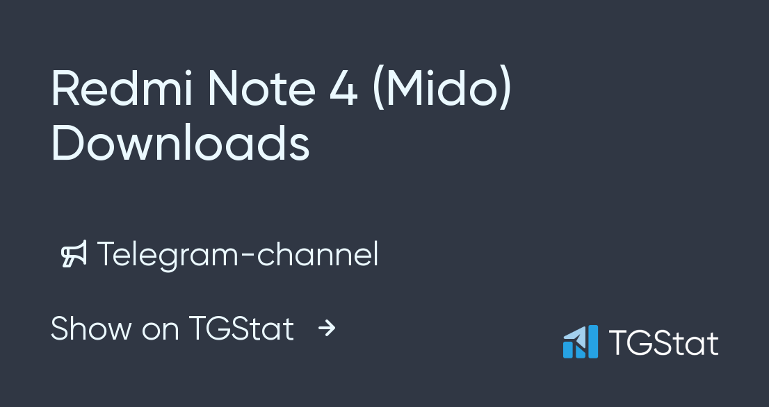 redmi note 4 telegram