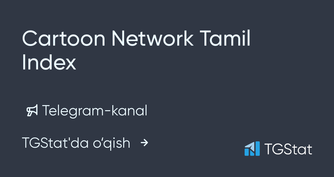 Cartoon Network Tamil Index